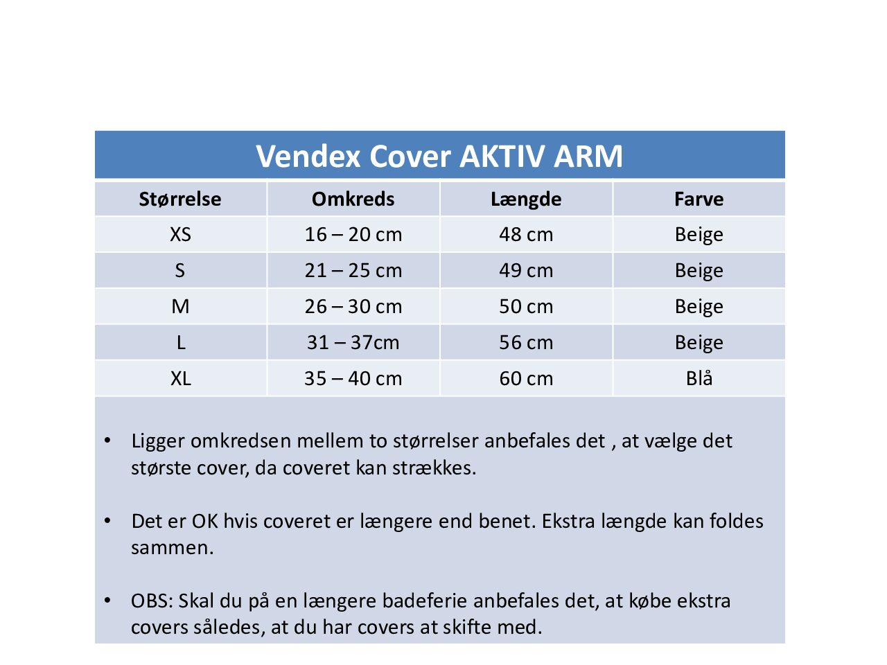 Vendex Cover Aktiv Arm - Billede 3
