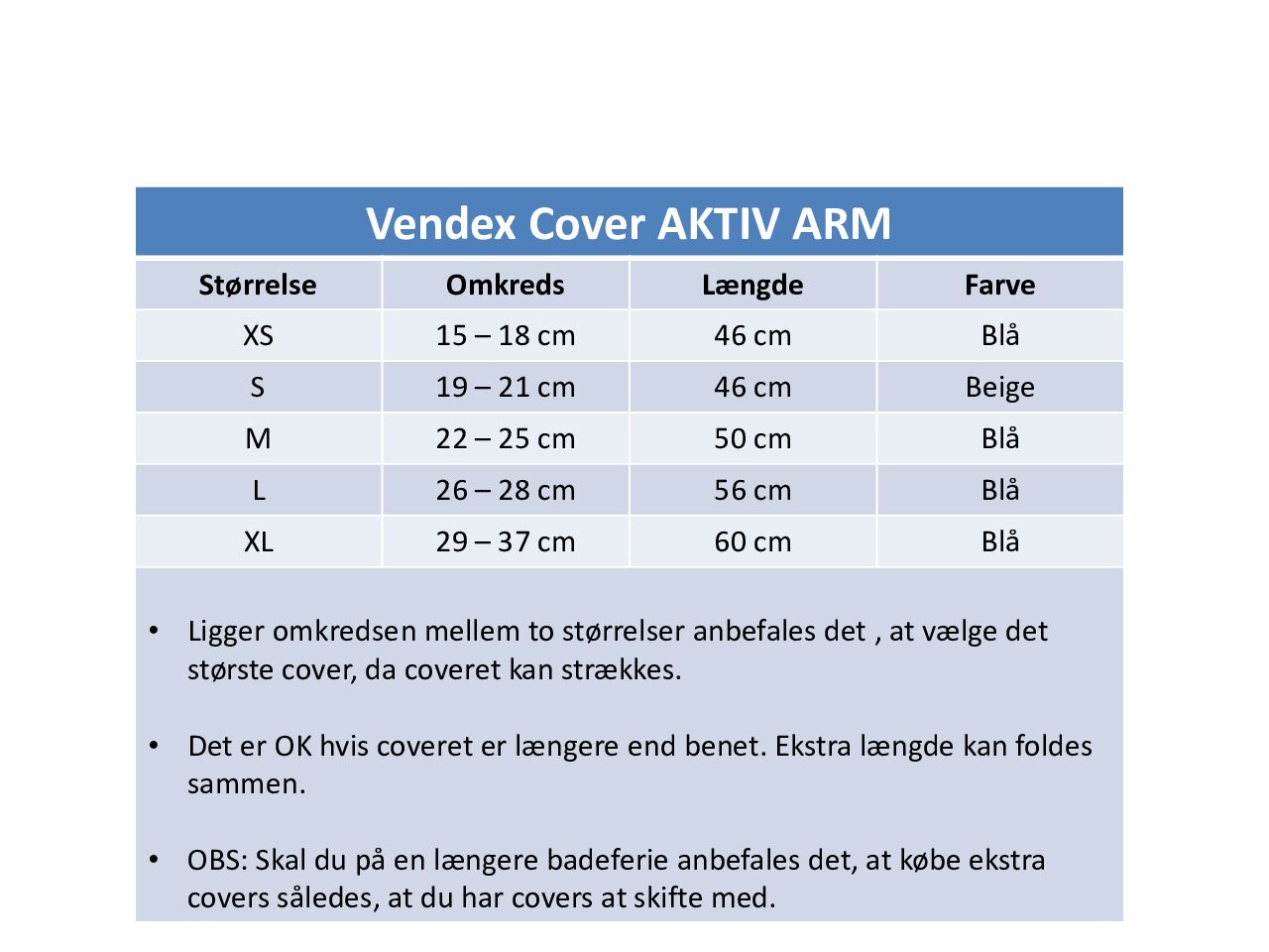 Vendex Cover Aktiv Arm - Billede 3