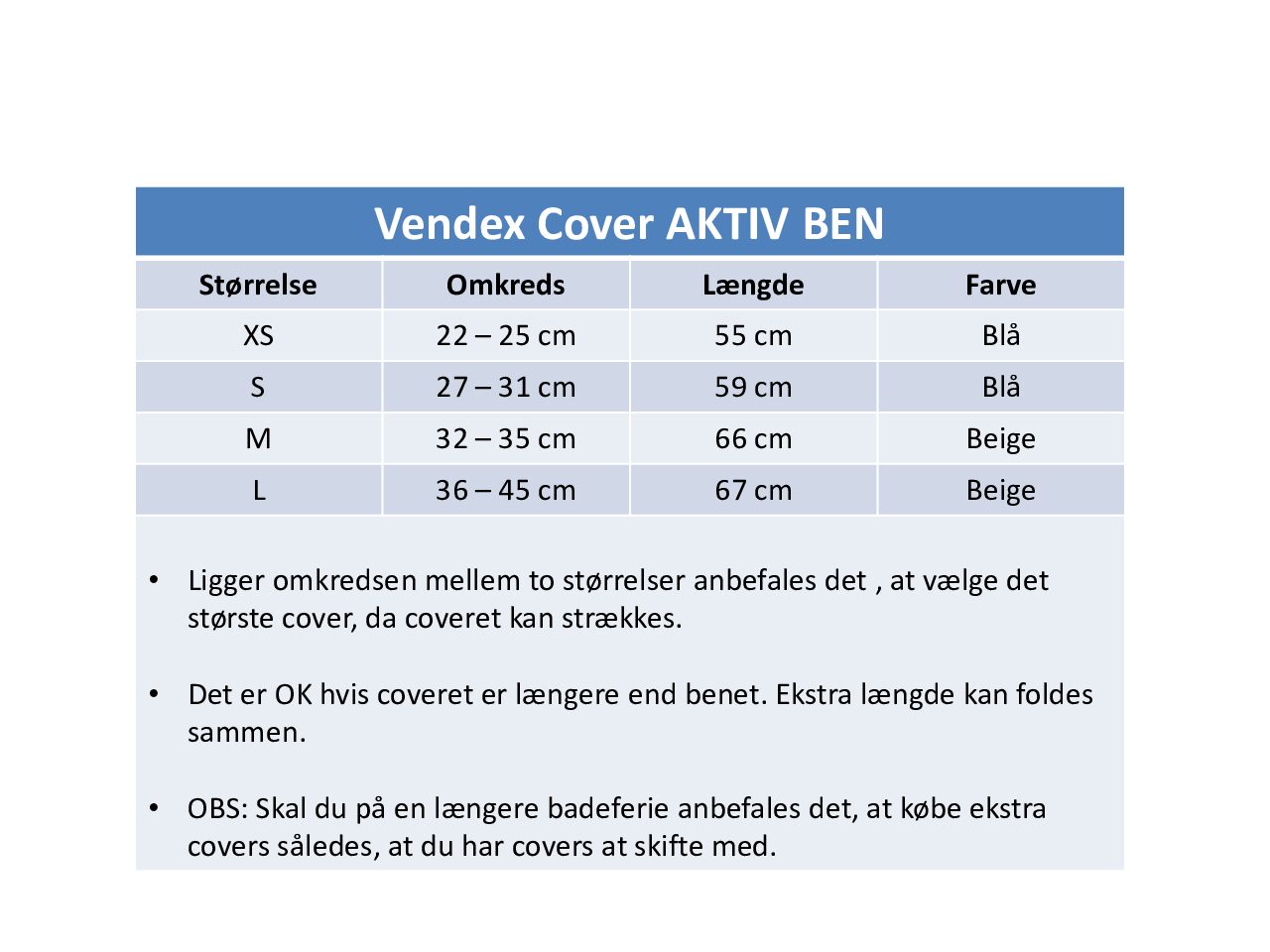 Vendex Cover Aktiv Ben - Billede 3